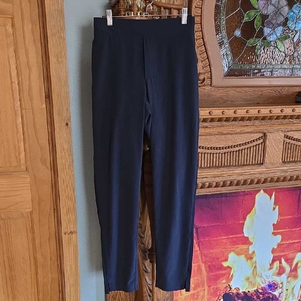 Athleta Brooklyn Ankle Pants, Navy Size 12 Tall
